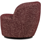 Serra Draaifauteuil Bordeauxrood Melange