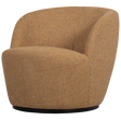Serra Draaifauteuil Geweven Stof Curry Melange van WOOOD – Luxe comfort op maat van PureWonen. Vraag naar de beste prijs.
