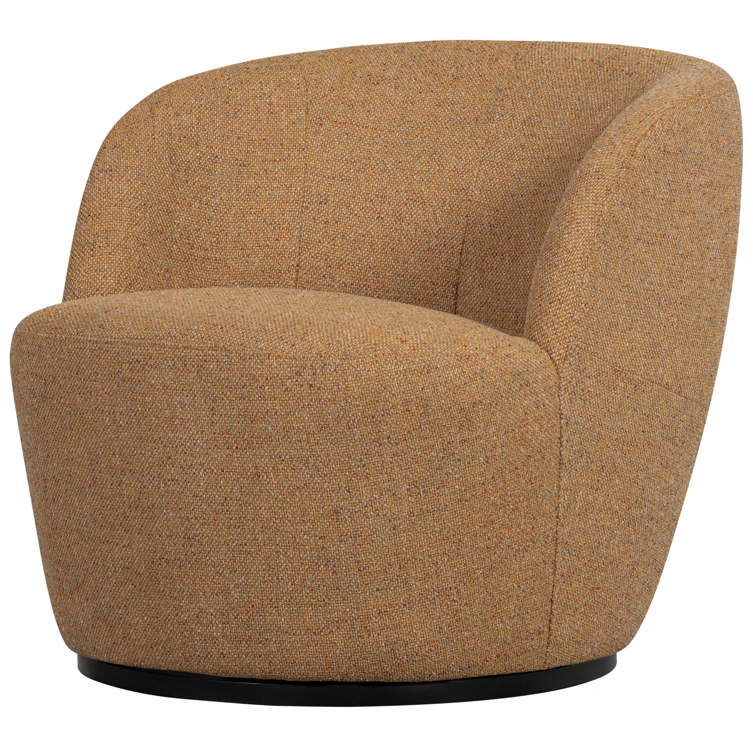 Serra Draaifauteuil Geweven Stof Curry Melange van WOOOD – Luxe comfort op maat van PureWonen. Vraag naar de beste prijs.