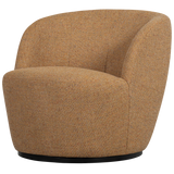 Serra Draaifauteuil Geweven Stof Curry Melange van WOOOD – Luxe comfort op maat van PureWonen. Vraag naar de beste prijs.