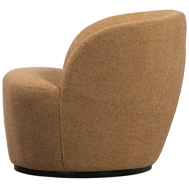Serra Draaifauteuil Geweven Stof Curry Melange van WOOOD – Luxe comfort op maat van PureWonen. Vraag naar de beste prijs.