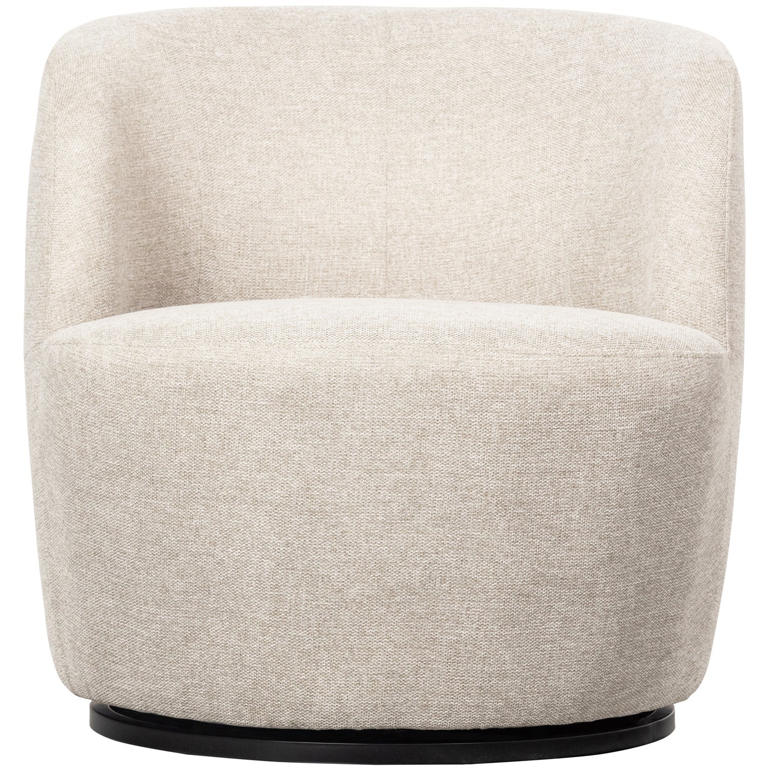 Serra Draaifauteuil Geweven Stof Off White van WOOOD – Luxe comfort op maat van PureWonen. Vraag naar de beste prijs.