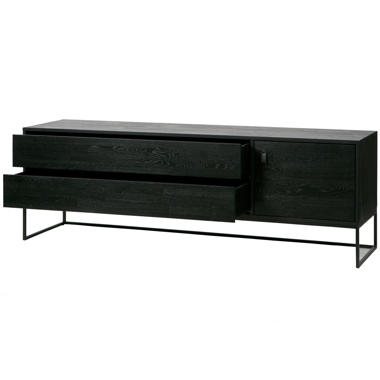 Silas Tv Meubel 180 Cm Essen Blacknight [Fsc] van WOOOD – Luxe comfort op maat van PureWonen. Vraag naar de beste prijs.