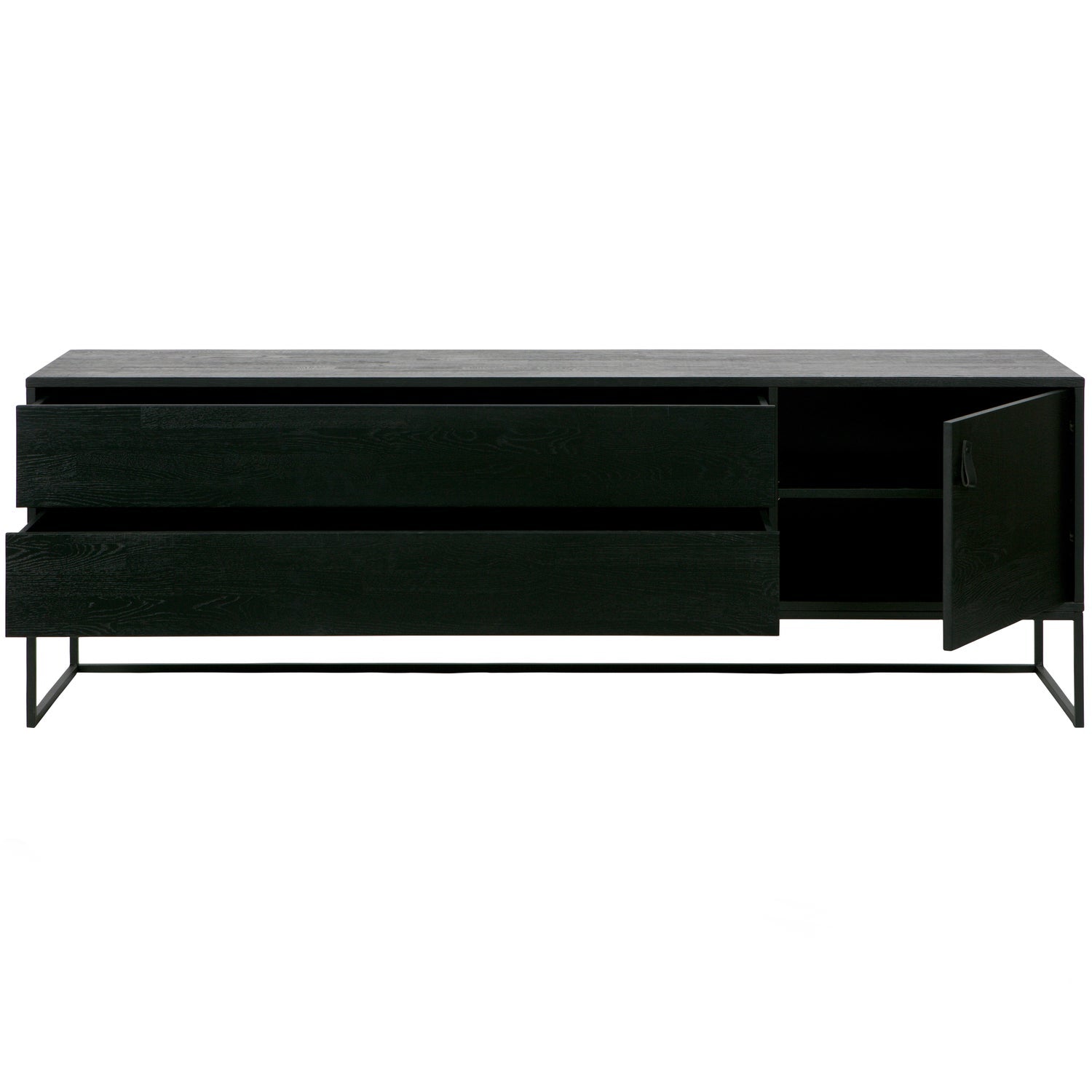 Silas Tv Meubel 180 Cm Essen Blacknight [Fsc] van WOOOD – Luxe comfort op maat van PureWonen. Vraag naar de beste prijs.