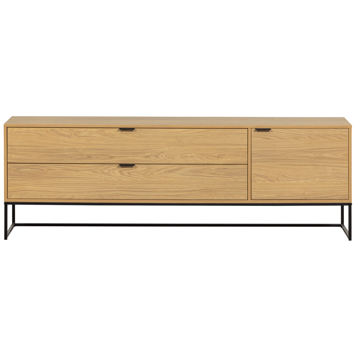 Silas Tv Meubel 180 Cm Eiken Decor [Fsc] van WOOOD – Luxe comfort op maat van PureWonen. Vraag naar de beste prijs.