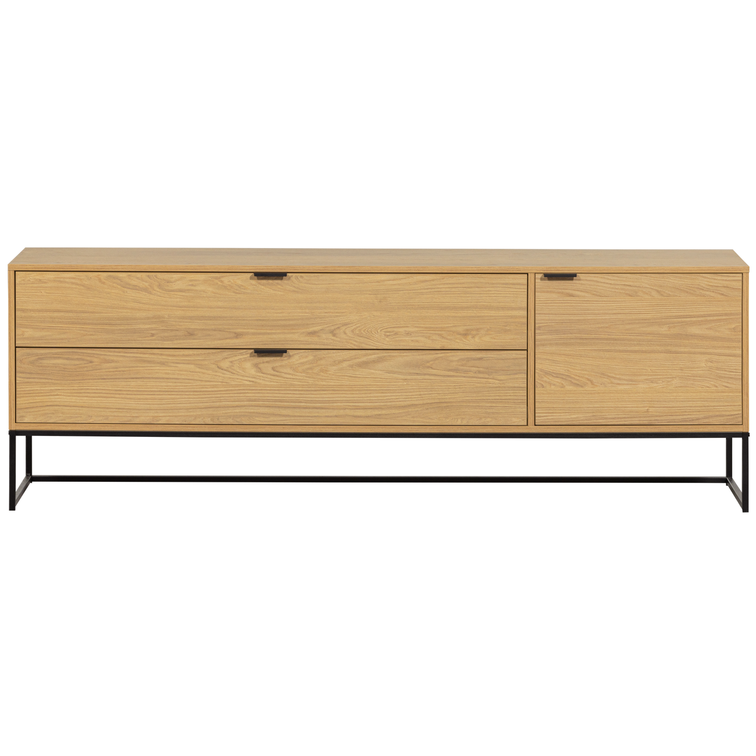 Silas Tv Meubel 180 Cm Eiken Decor [Fsc] van WOOOD – Luxe comfort op maat van PureWonen. Vraag naar de beste prijs.