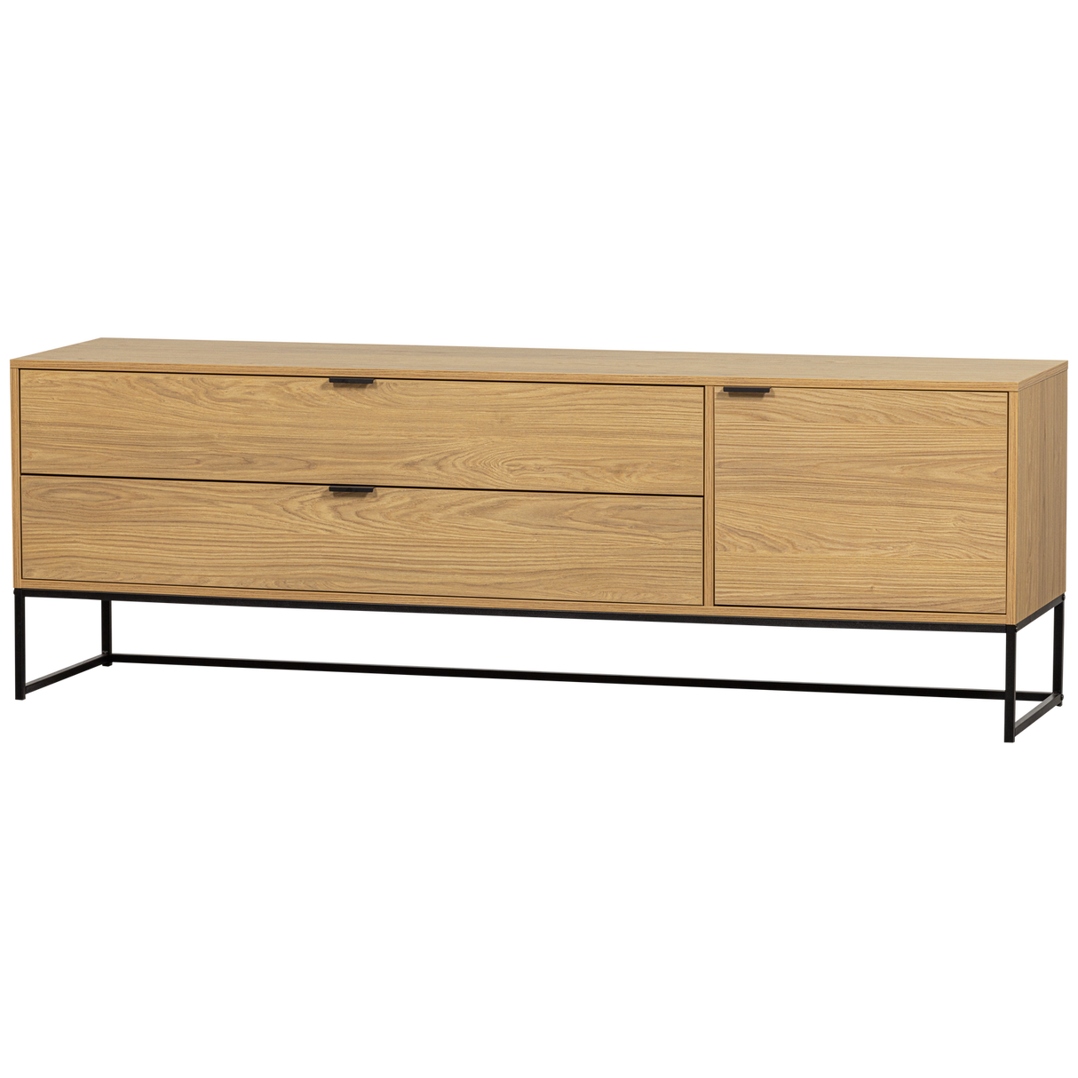 Silas Tv Meubel 180 Cm Eiken Decor [Fsc] van WOOOD – Luxe comfort op maat van PureWonen. Vraag naar de beste prijs.