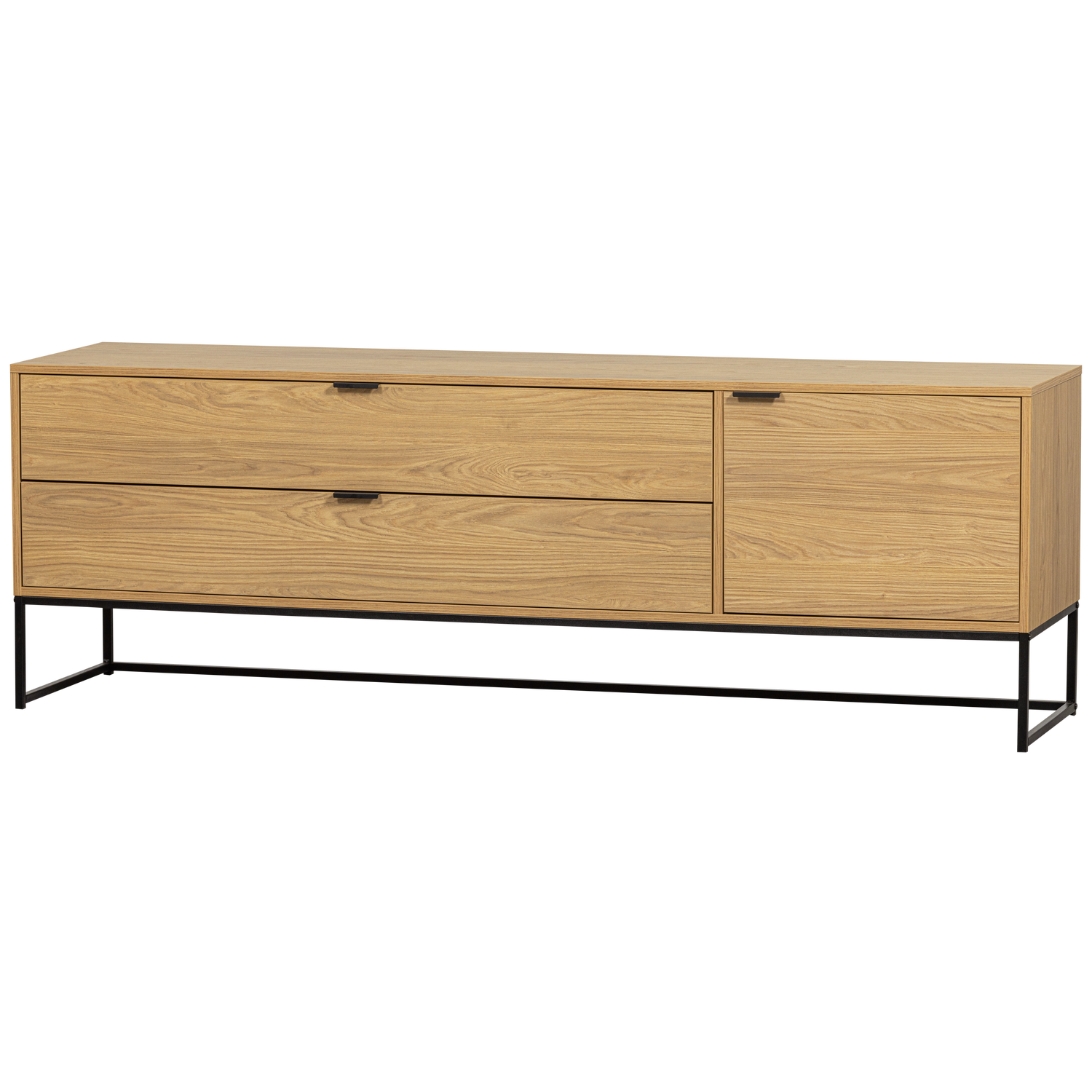 Silas Tv Meubel 180 Cm Eiken Decor [Fsc] van WOOOD – Luxe comfort op maat van PureWonen. Vraag naar de beste prijs.