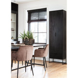 Silas Hoge Kast Essen Blacknight [Fsc] van WOOOD – Luxe comfort op maat van PureWonen. Vraag naar de beste prijs.