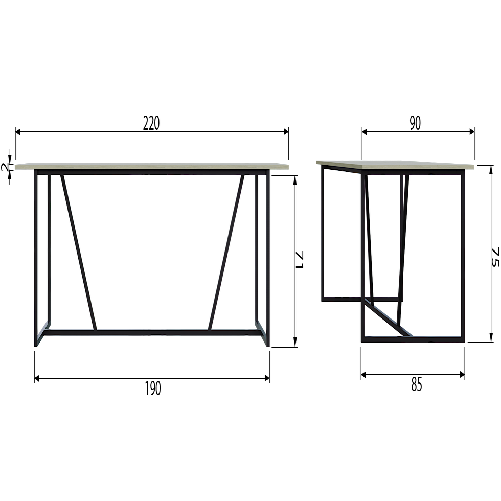 Silas Eettafel Essen Dust [Fsc] van WOOOD – Luxe comfort op maat van PureWonen. Vraag naar de beste prijs.