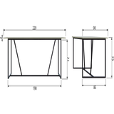 Silas Eettafel Essen Dust [Fsc] van WOOOD – Luxe comfort op maat van PureWonen. Vraag naar de beste prijs.