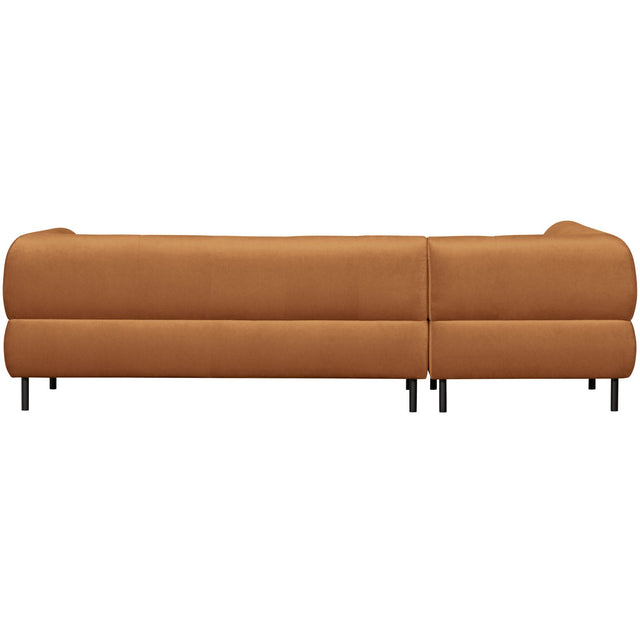 Lloyd Hoekbank Links Gewassen Fluweel Cinnamon van WOOOD – Luxe comfort op maat van PureWonen. Vraag naar de beste prijs.