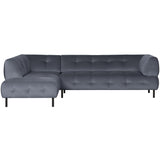 Lloyd Hoekbank Links Gewassen Fluweel Cloud van WOOOD – Luxe comfort op maat van PureWonen. Vraag naar de beste prijs.