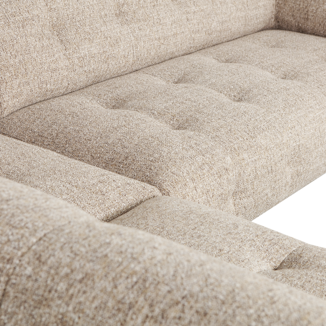 Lloyd Hoekbank Links Grof Geweven Naturel Melange van WOOOD – Luxe comfort op maat van PureWonen. Vraag naar de beste prijs.