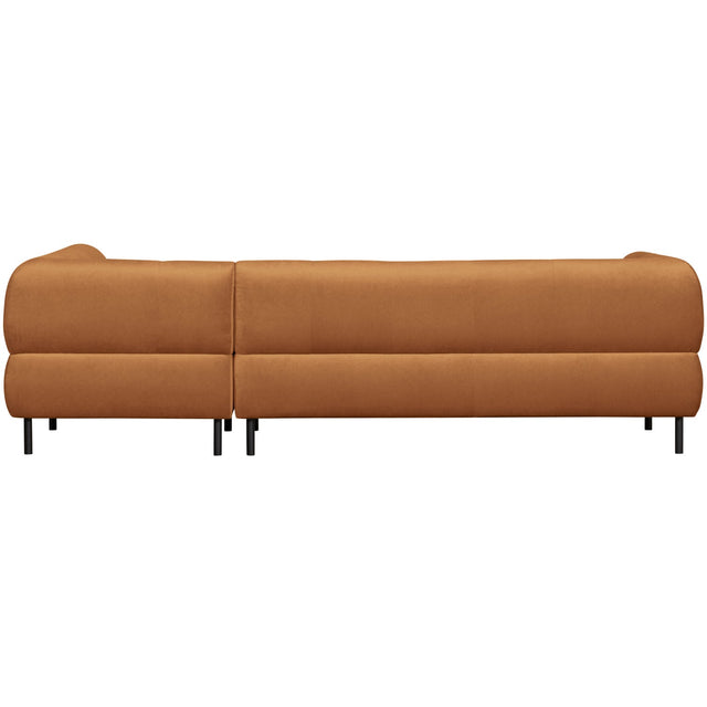 Lloyd Hoekbank Rechts Gewassen Fluweel Cinnamon van WOOOD – Luxe comfort op maat van PureWonen. Vraag naar de beste prijs.