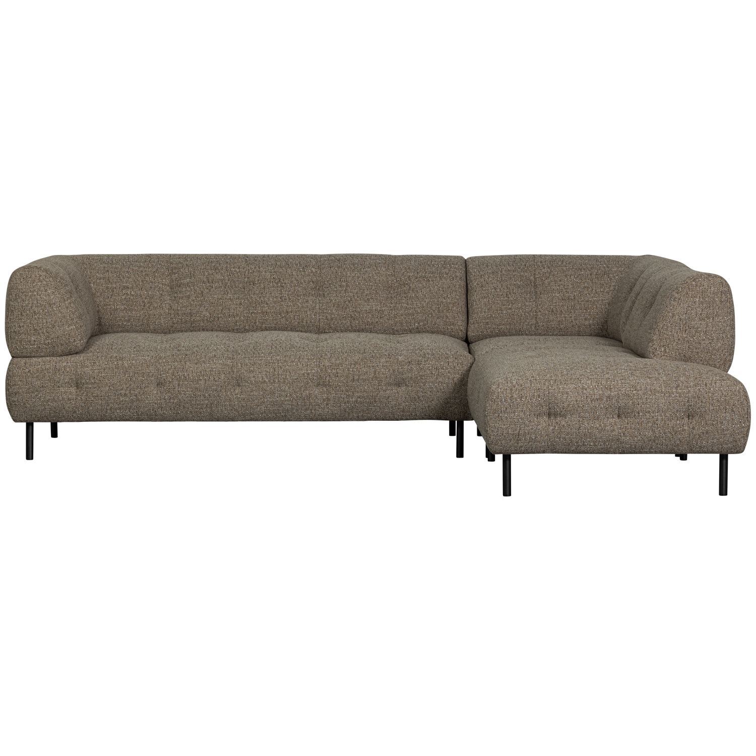 Lloyd Hoekbank Rechts Grof Geweven Donkerbruin Melange van WOOOD – Luxe comfort op maat van PureWonen. Vraag naar de beste prijs.