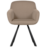 Juno Eetkamerstoel Mesh Naturel van WOOOD – Luxe comfort op maat van PureWonen. Vraag naar de beste prijs.