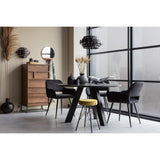 Set V 2 Jelle Stoel Fluweel Zwart van WOOOD – Luxe comfort op maat van PureWonen. Vraag naar de beste prijs.
