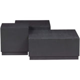Set V 3 Pim Bijzettafels Hout Zwart van WOOOD – Luxe comfort op maat van PureWonen. Vraag naar de beste prijs.