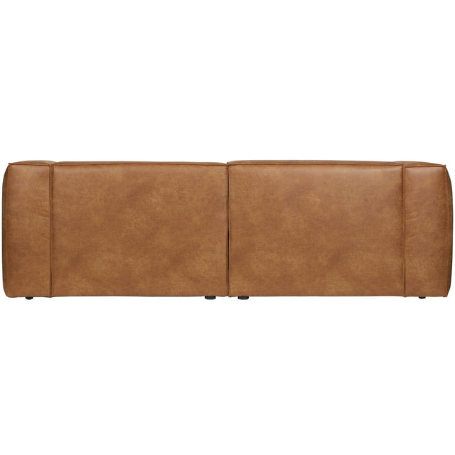 Bean 3,5 Zits Bank Cognac van WOOOD – Luxe comfort op maat van PureWonen. Vraag naar de beste prijs.