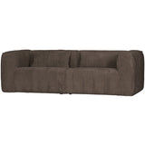 Bean 3,5 Zits Bank Grove Ribstof Mud van WOOOD – Luxe comfort op maat van PureWonen. Vraag naar de beste prijs.