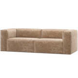 Bean 3,5 Zits Bank Chenille Velvet Perzikroze