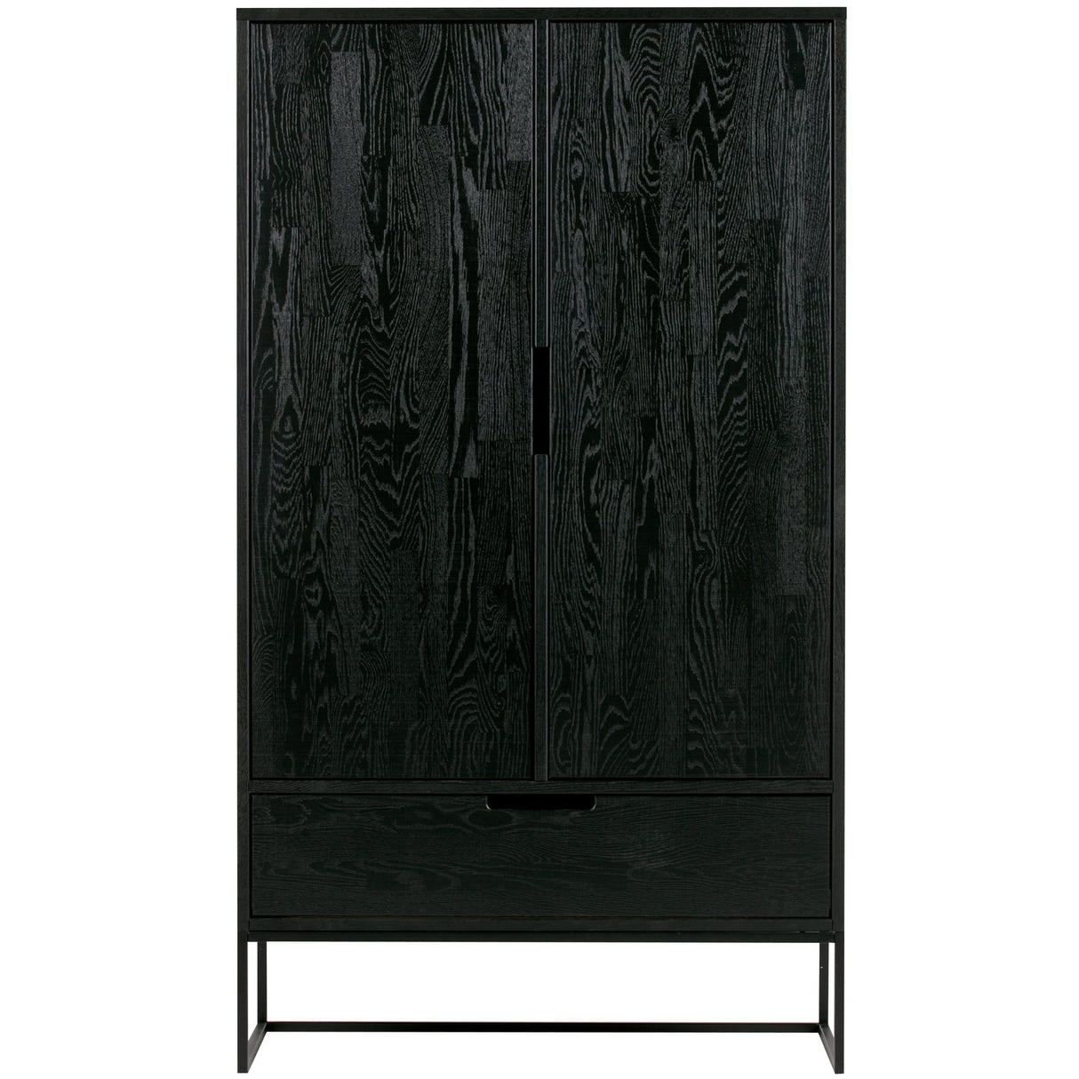 Silas 2 Deurs Kast Essen Blacknight [Fsc] van WOOOD – Luxe comfort op maat van PureWonen. Vraag naar de beste prijs.