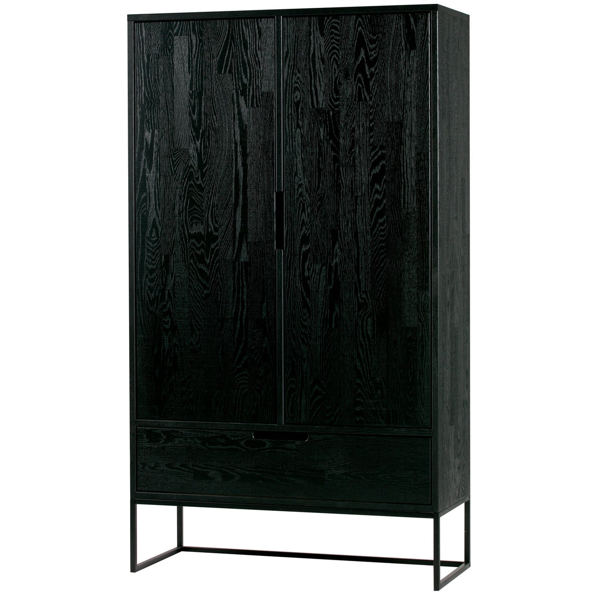 Silas 2 Deurs Kast Essen Blacknight [Fsc] van WOOOD – Luxe comfort op maat van PureWonen. Vraag naar de beste prijs.