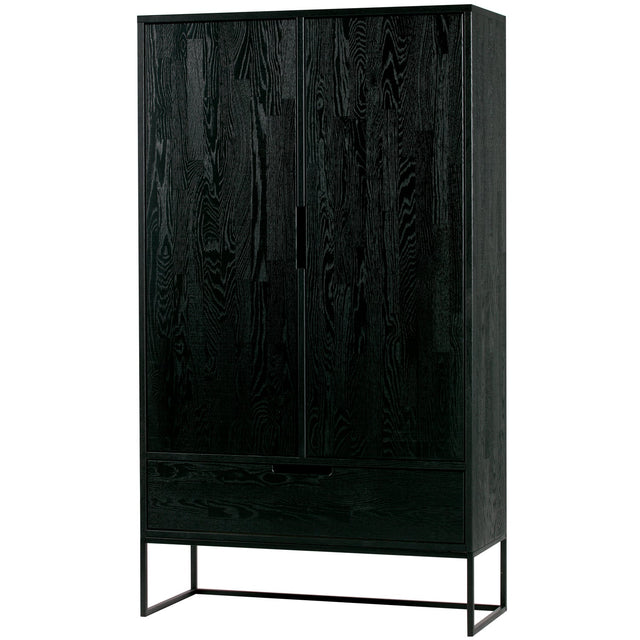 Silas 2 Deurs Kast Essen Blacknight [Fsc] van WOOOD – Luxe comfort op maat van PureWonen. Vraag naar de beste prijs.