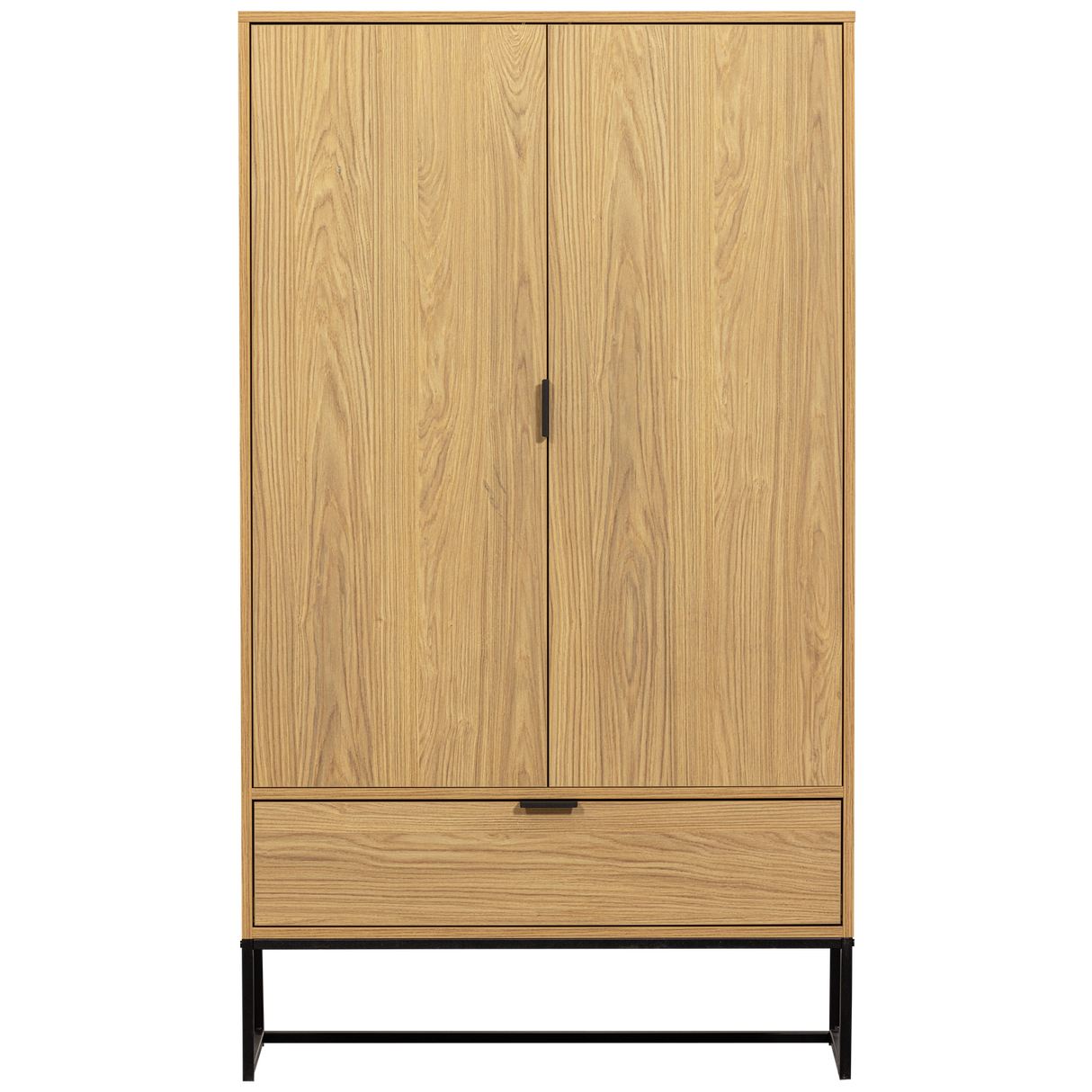 Silas 2 Deurs Kast Eiken Decor [Fsc] van WOOOD – Luxe comfort op maat van PureWonen. Vraag naar de beste prijs.