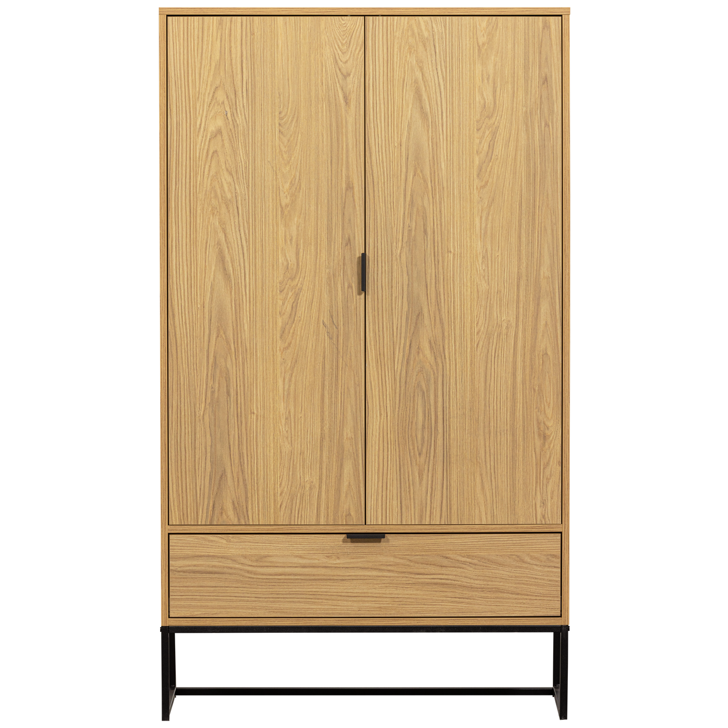 Silas 2 Deurs Kast Eiken Decor [Fsc] van WOOOD – Luxe comfort op maat van PureWonen. Vraag naar de beste prijs.