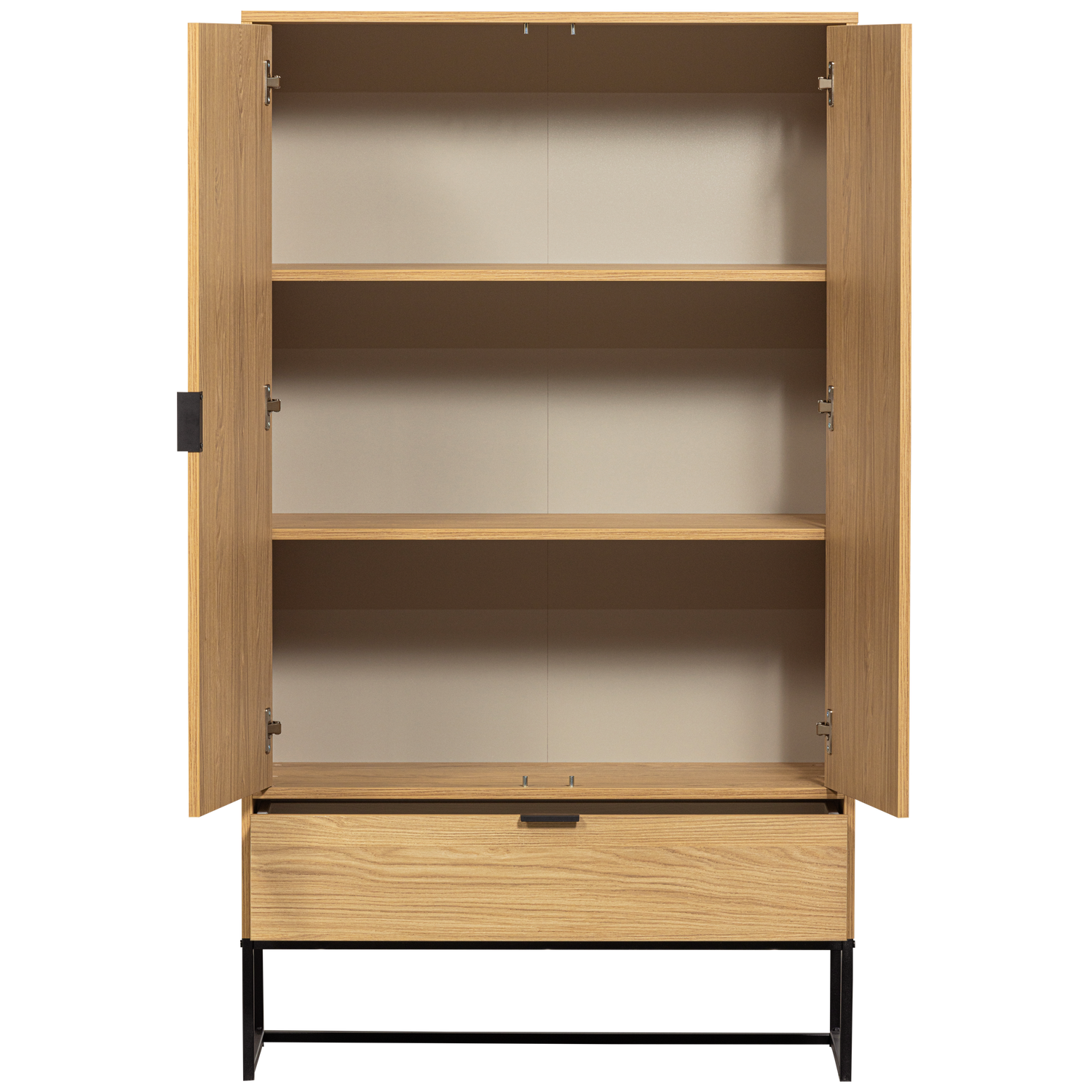 Silas 2 Deurs Kast Eiken Decor [Fsc] van WOOOD – Luxe comfort op maat van PureWonen. Vraag naar de beste prijs.