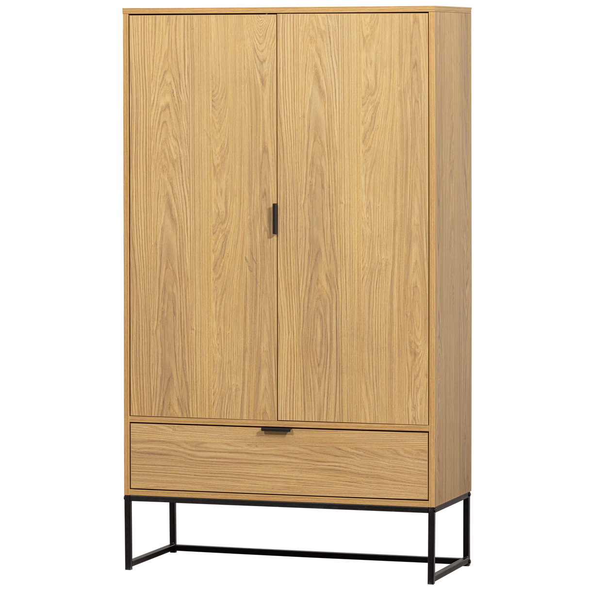 Silas 2 Deurs Kast Eiken Decor [Fsc] van WOOOD – Luxe comfort op maat van PureWonen. Vraag naar de beste prijs.