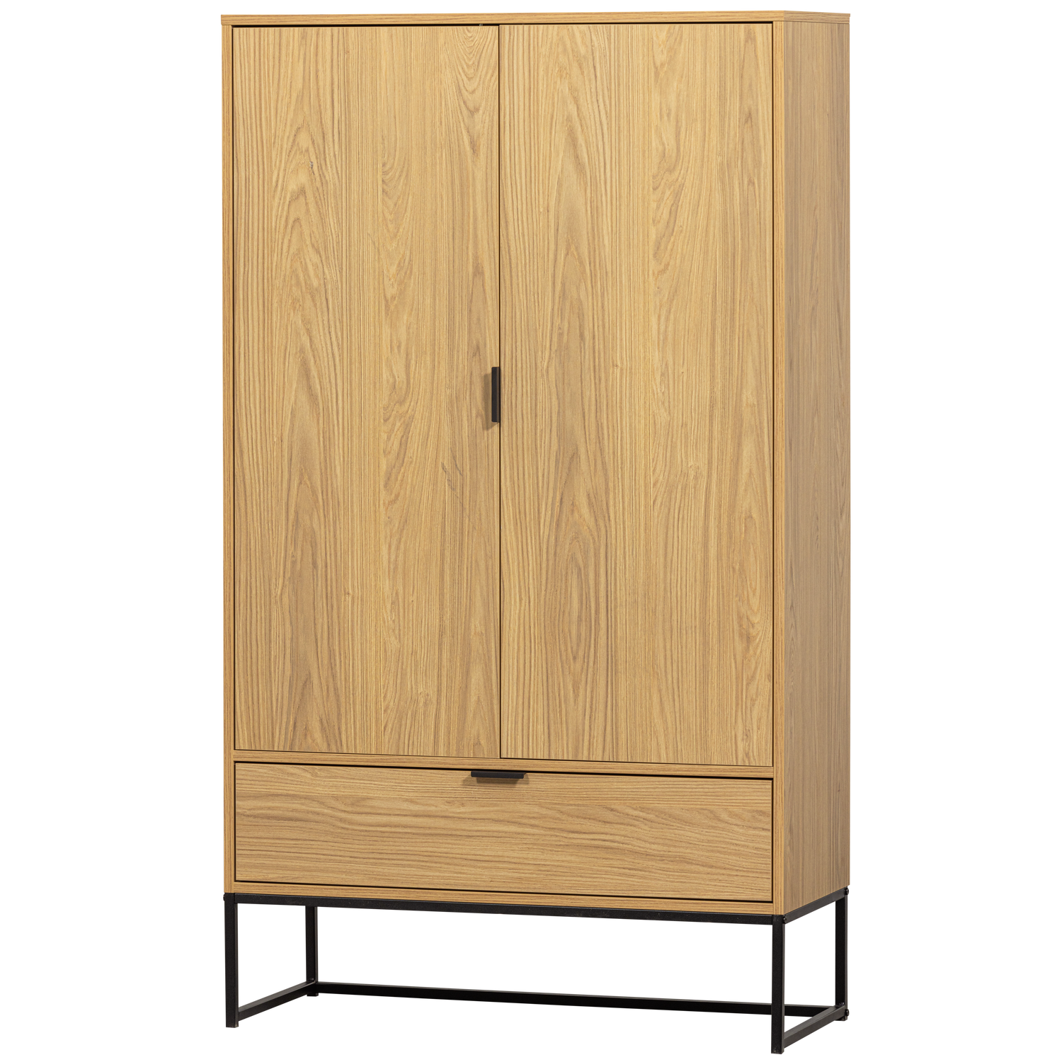 Silas 2 Deurs Kast Eiken Decor [Fsc] van WOOOD – Luxe comfort op maat van PureWonen. Vraag naar de beste prijs.