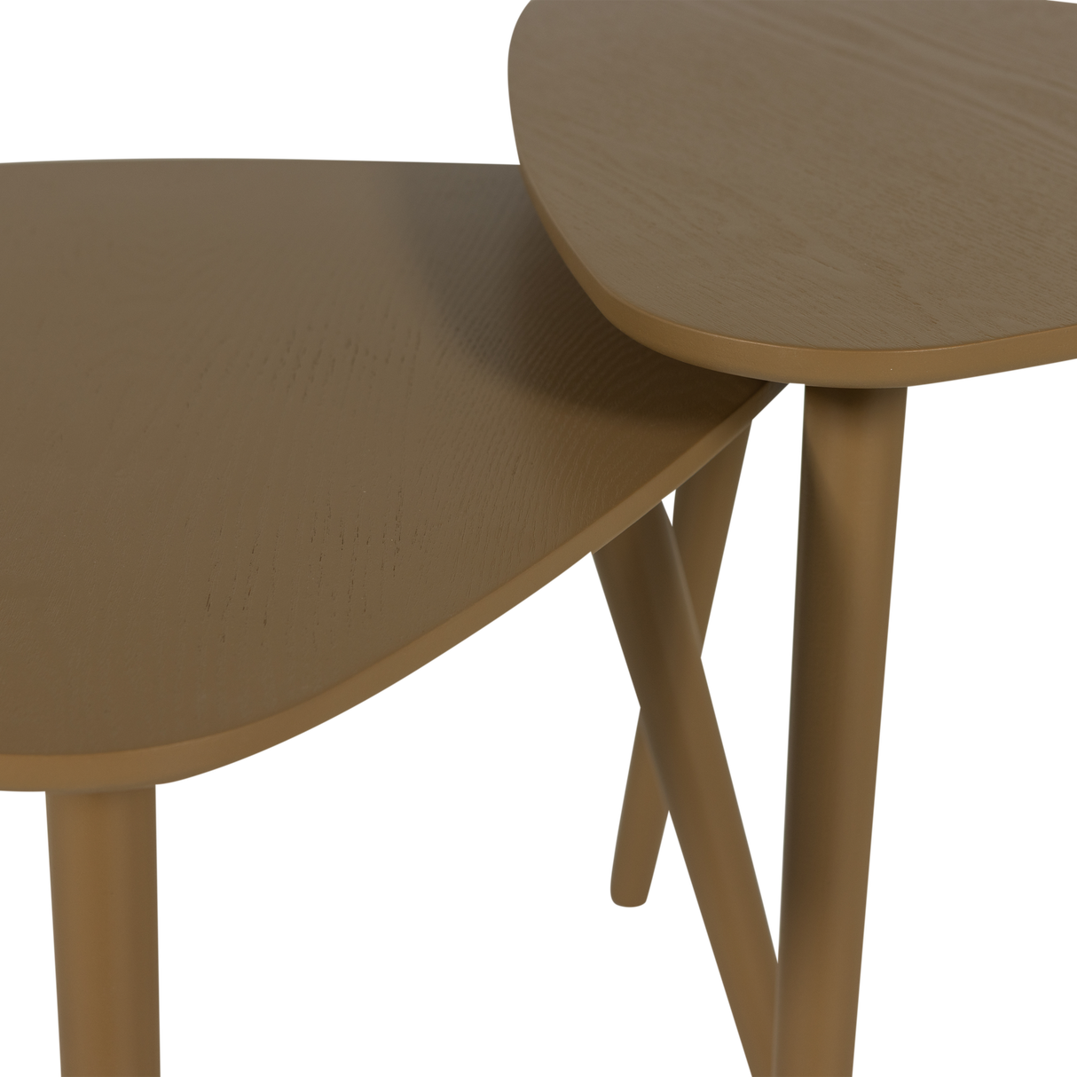 Nila Bijzettafels Hout Mud Set Van 2