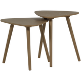 Nila Bijzettafels Hout Mud Set Van 2