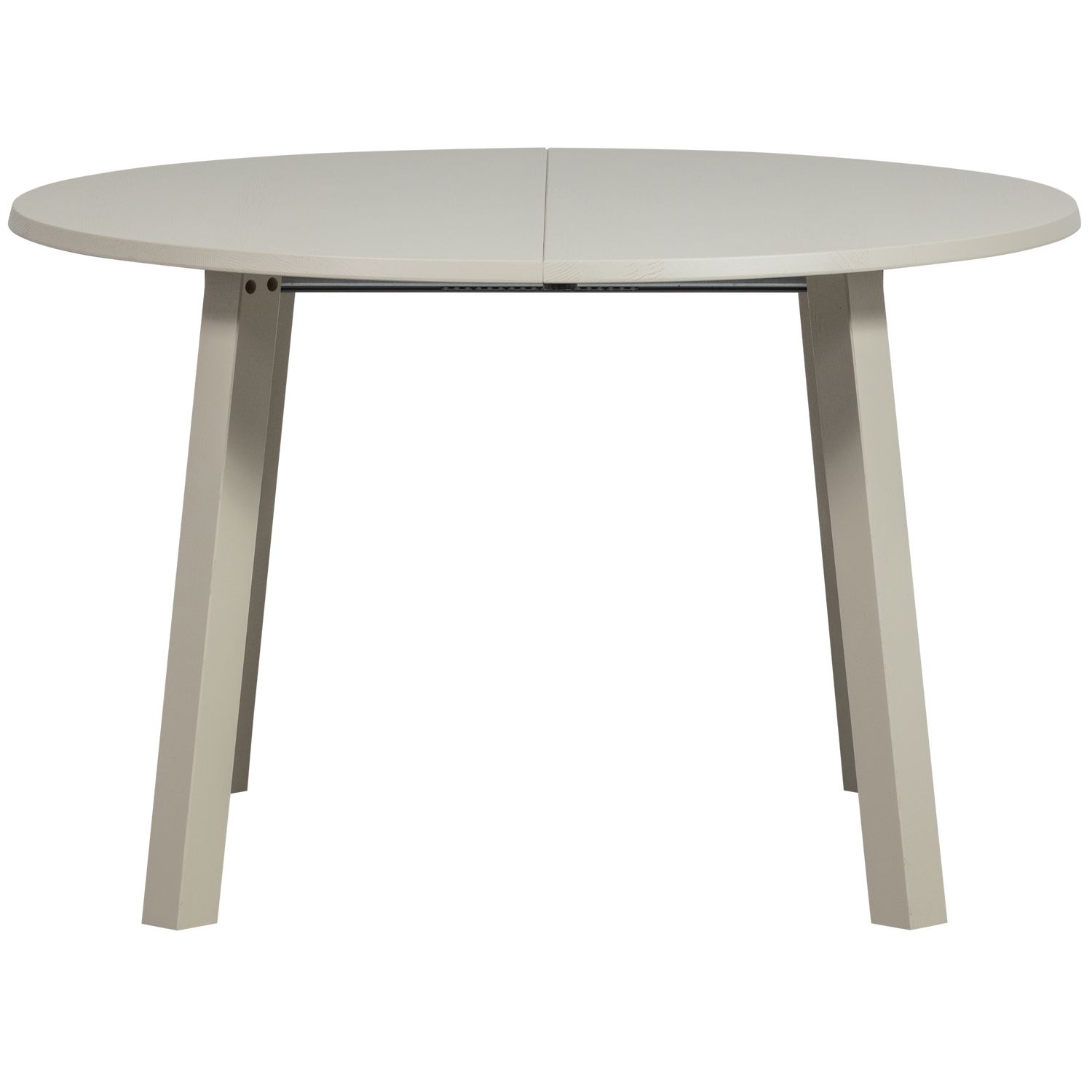 Janne Uitschuifbare Eettafel Rond Eiken Dakargrau [Fsc]