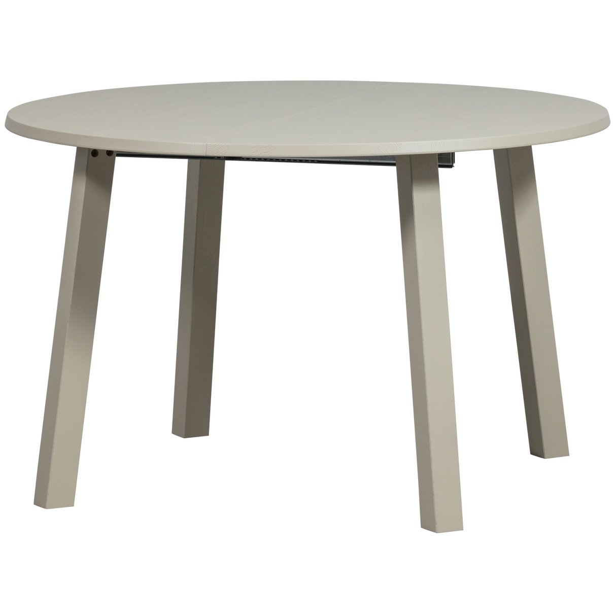 Janne Uitschuifbare Eettafel Rond Eiken Dakargrau [Fsc]