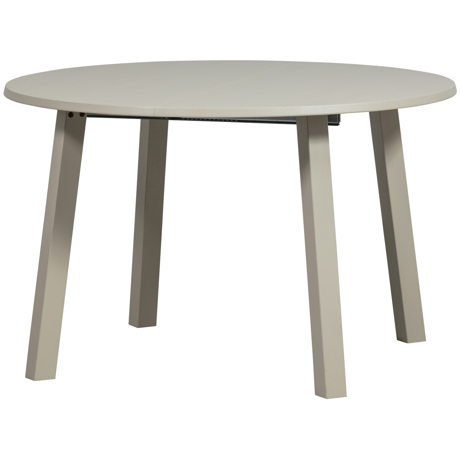 Janne Uitschuifbare Eettafel Rond Eiken Dakargrau [Fsc]