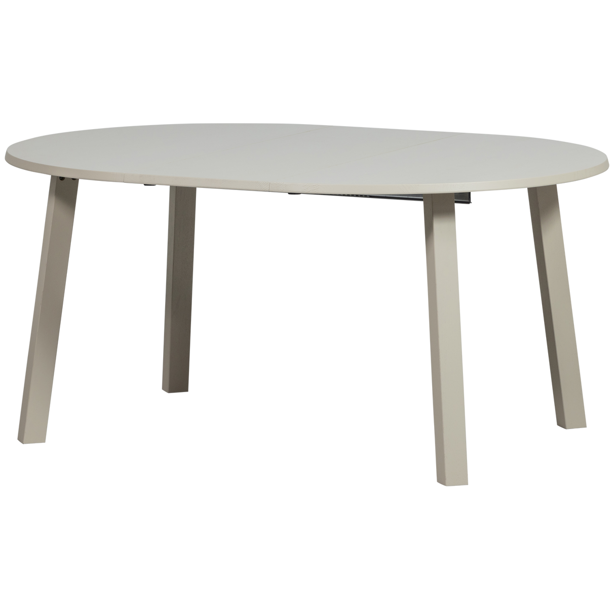 Janne Uitschuifbare Eettafel Rond Eiken Dakargrau [Fsc]