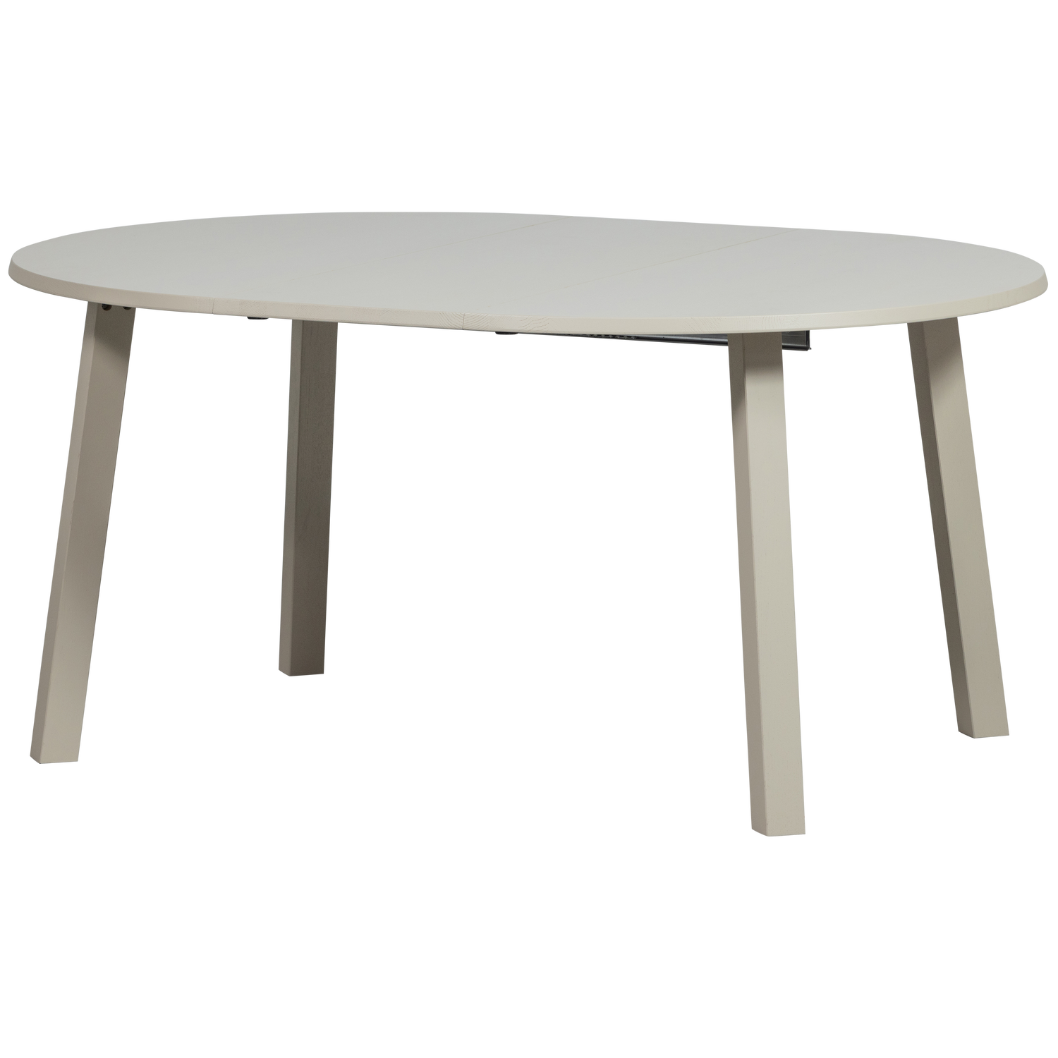 Janne Uitschuifbare Eettafel Rond Eiken Dakargrau [Fsc]