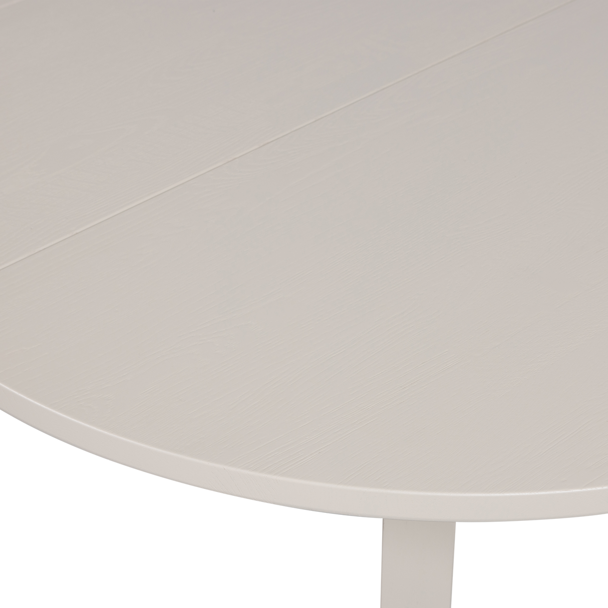 Janne Uitschuifbare Eettafel Rond Eiken Dakargrau [Fsc]