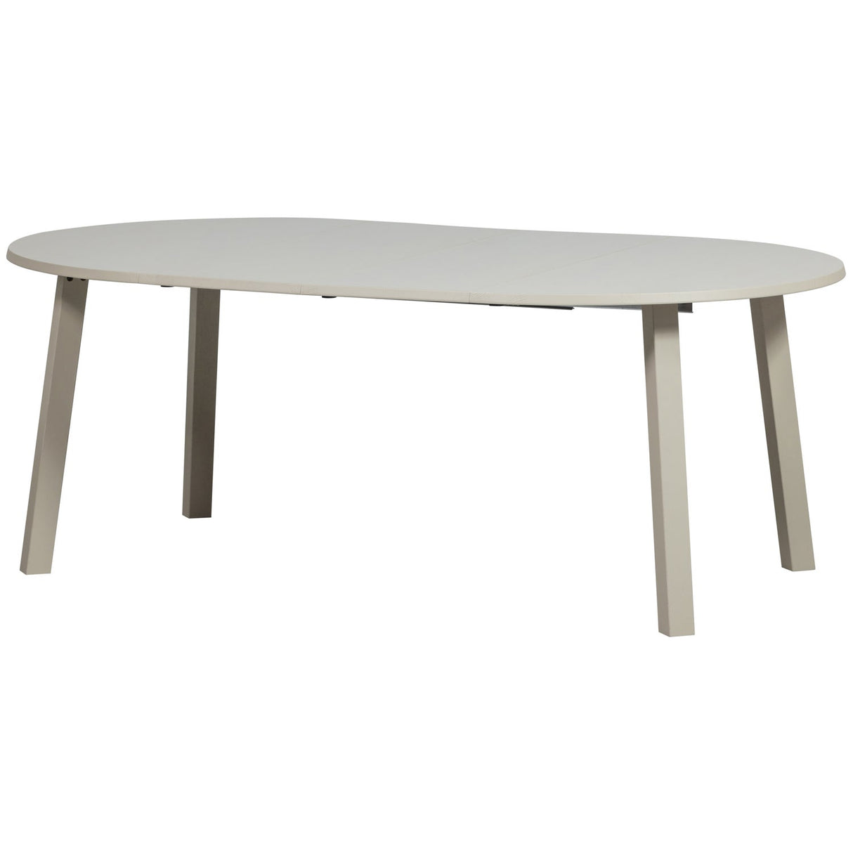 Janne Uitschuifbare Eettafel Rond Eiken Dakargrau [Fsc]