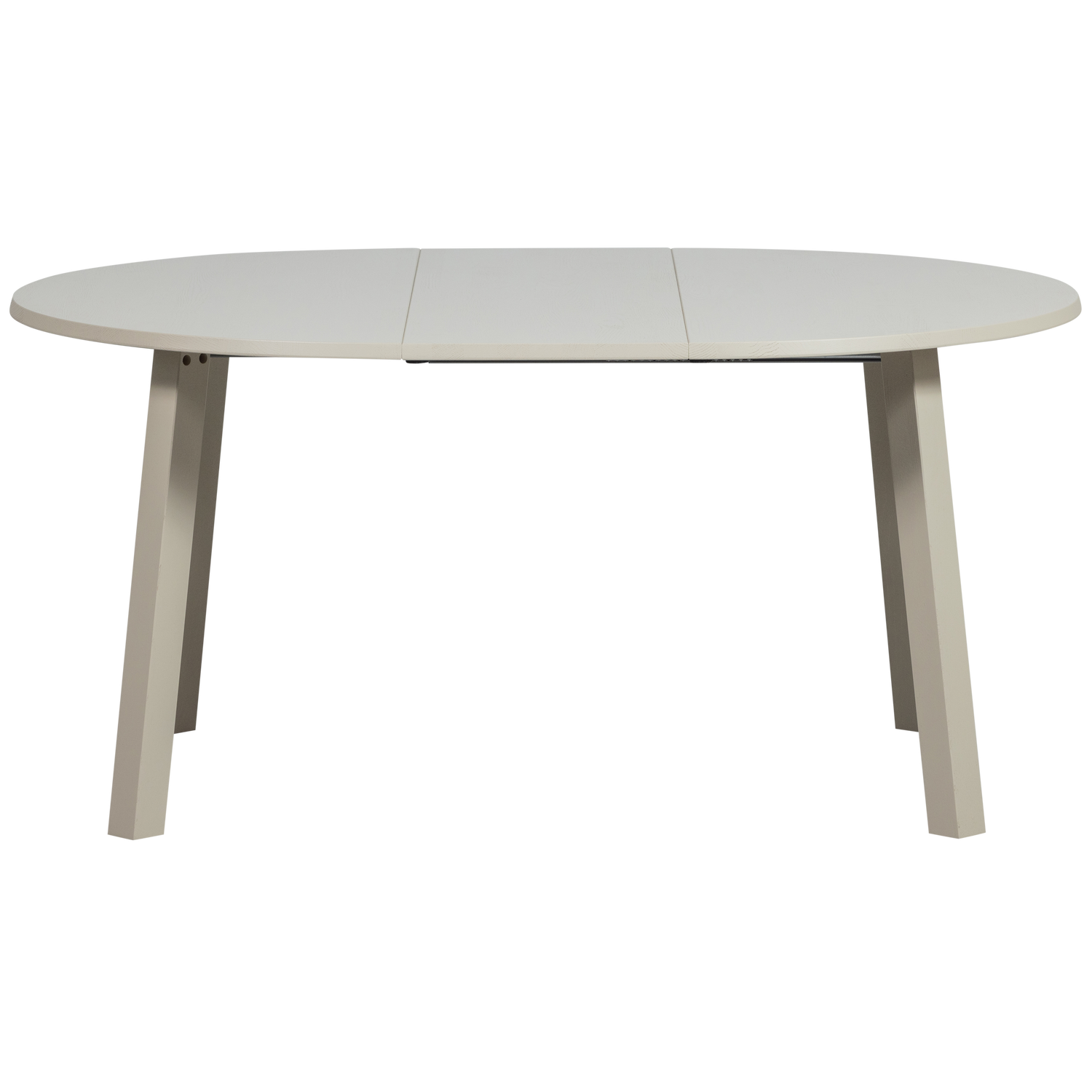 Janne Uitschuifbare Eettafel Rond Eiken Dakargrau [Fsc]