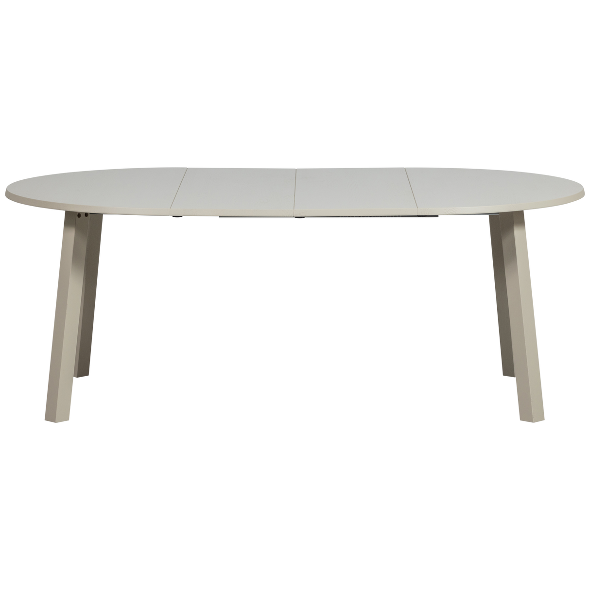 Janne Uitschuifbare Eettafel Rond Eiken Dakargrau [Fsc]