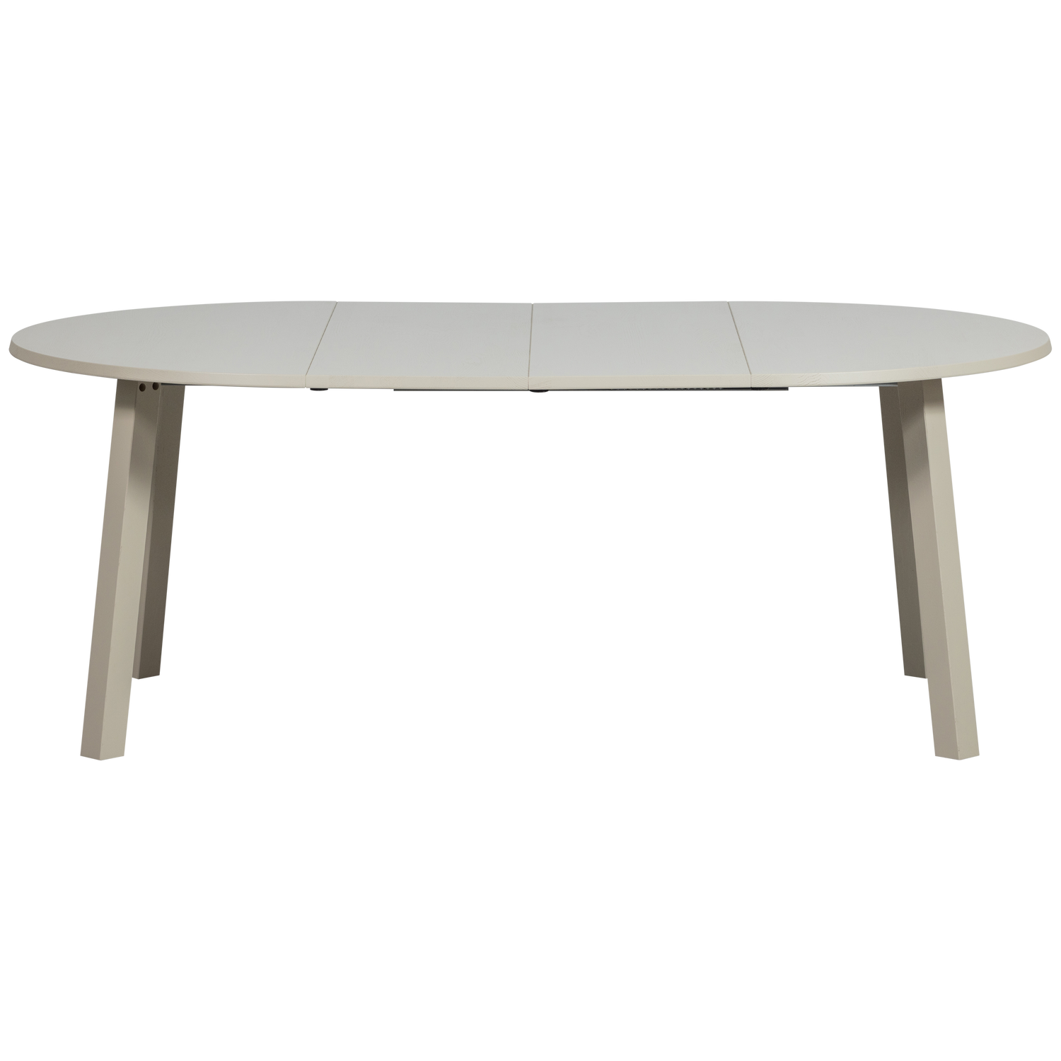 Janne Uitschuifbare Eettafel Rond Eiken Dakargrau [Fsc]