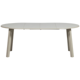 Janne Uitschuifbare Eettafel Rond Eiken Dakargrau [Fsc]
