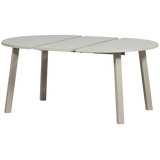 Janne Uitschuifbare Eettafel Rond Eiken Dakargrau [Fsc]