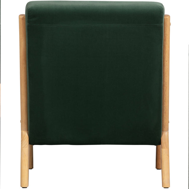Mark Fauteuil Fluweel Flesgroen van WOOOD – Luxe comfort op maat van PureWonen. Vraag naar de beste prijs.