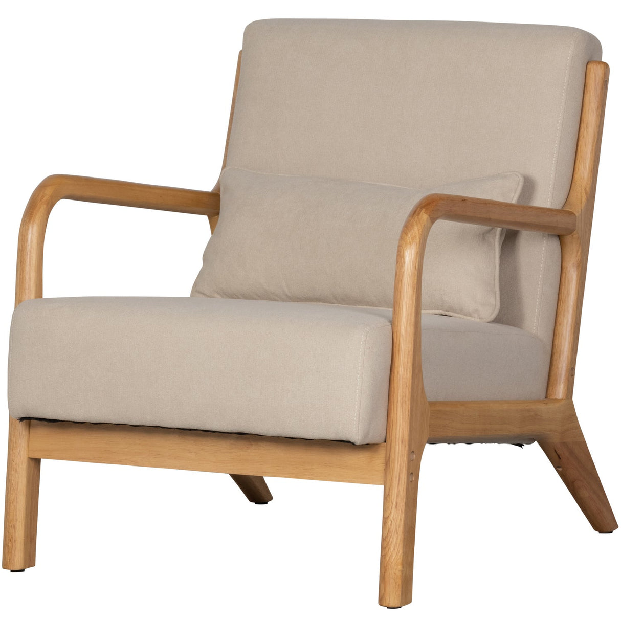 Mark Fauteuil Geweven Stof Naturel van WOOOD – Luxe comfort op maat van PureWonen. Vraag naar de beste prijs.